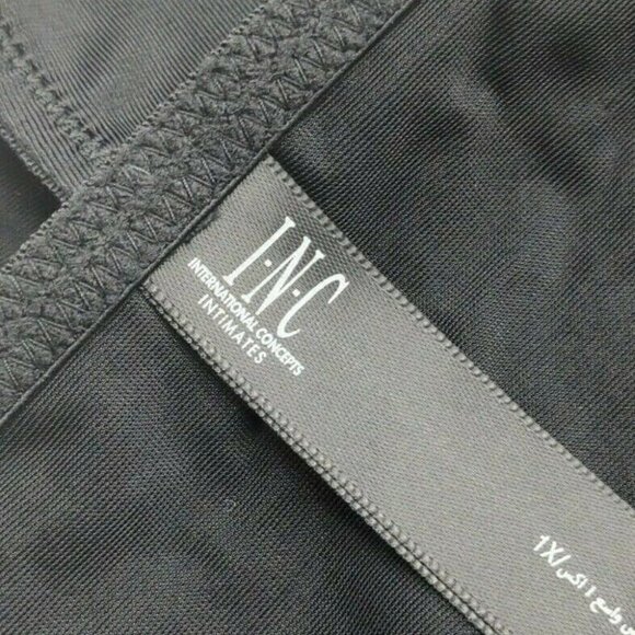 BOGO INC International Concepts Womens Lace Inset Hipster Panties Black 2X NEW - Picture 5 of 9